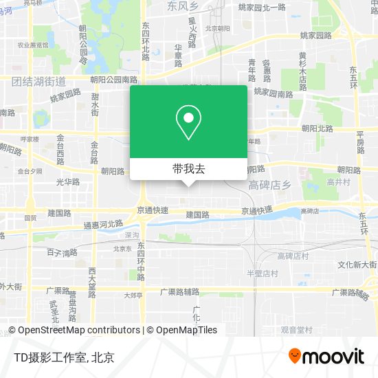 TD摄影工作室地图