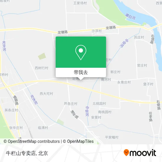 牛栏山专卖店地图