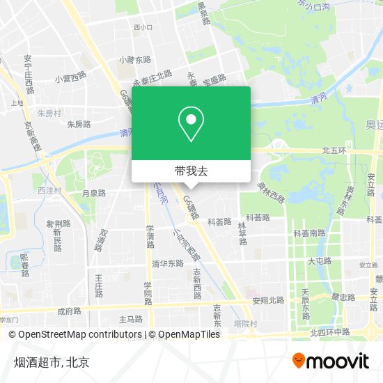 烟酒超市地图