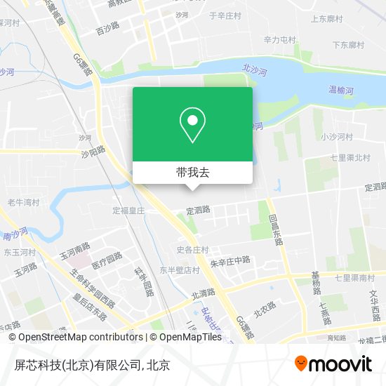 屏芯科技(北京)有限公司地图