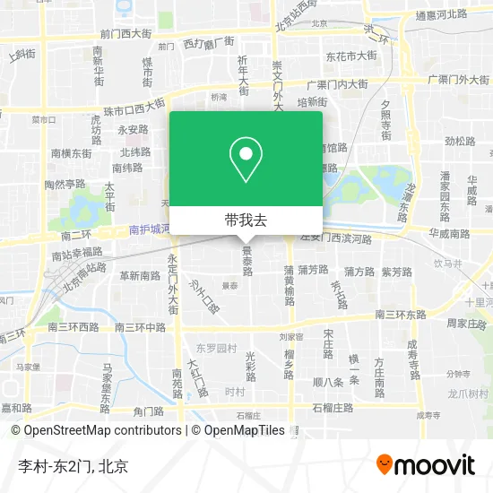 李村-东2门地图