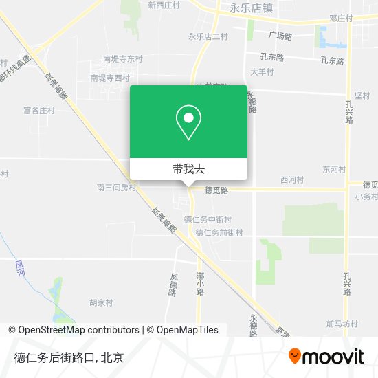 德仁务后街路口地图