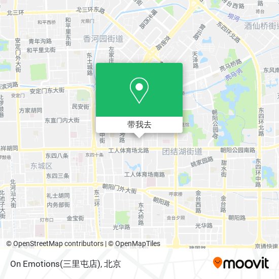 On Emotions(三里屯店)地图