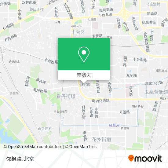 邻枫路地图