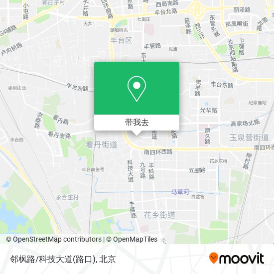 邻枫路/科技大道(路口)地图