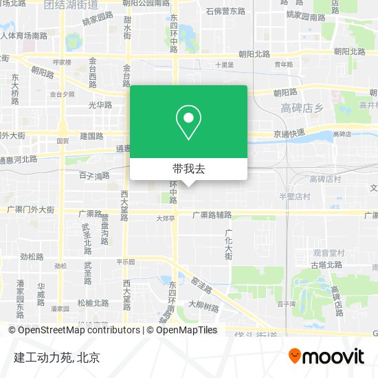 建工动力苑地图