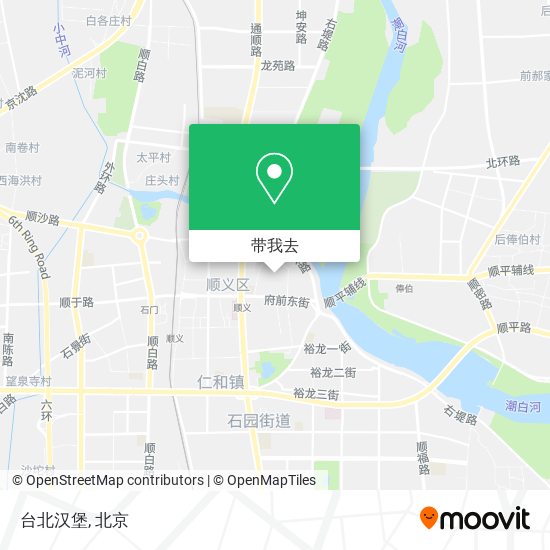 台北汉堡地图