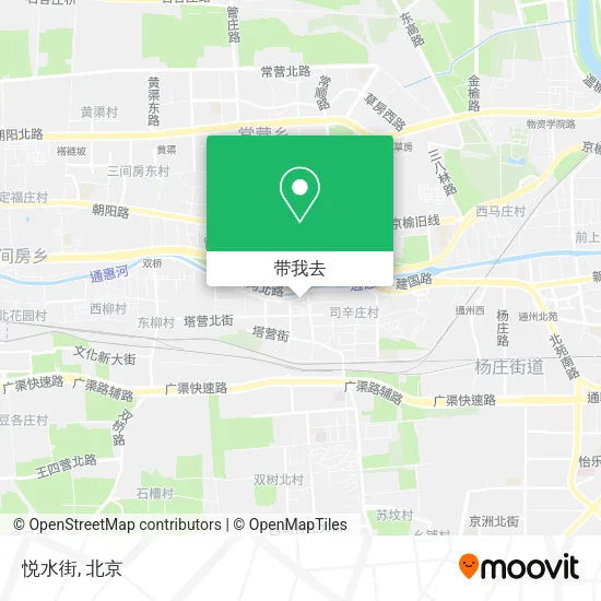 悦水街地图