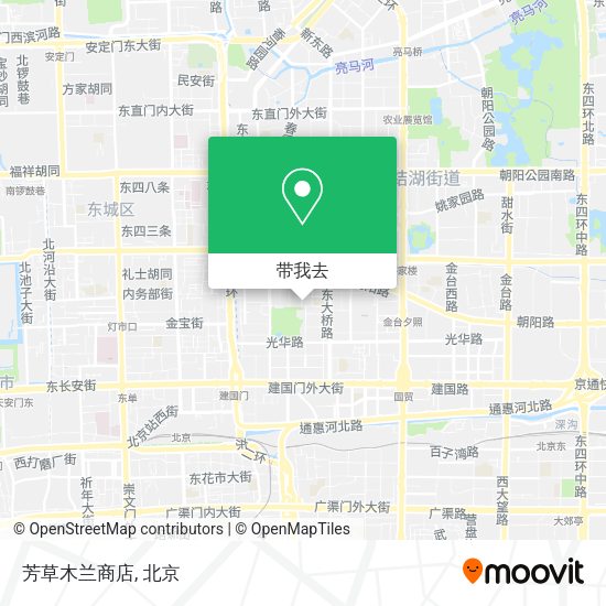 芳草木兰商店地图