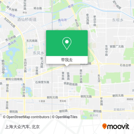 上海大众汽车地图