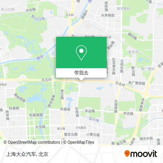 上海大众汽车地图