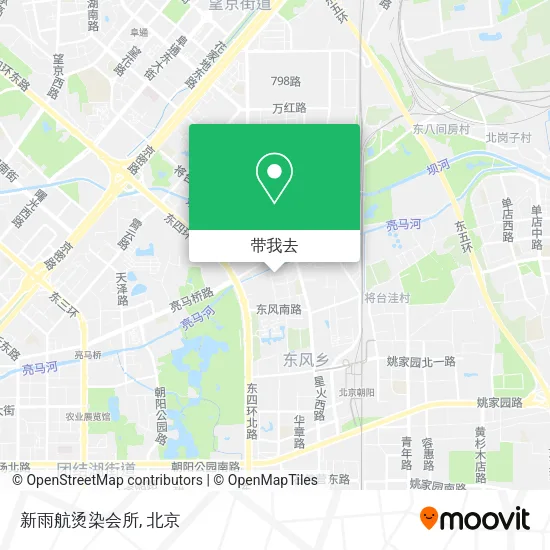 新雨航烫染会所地图
