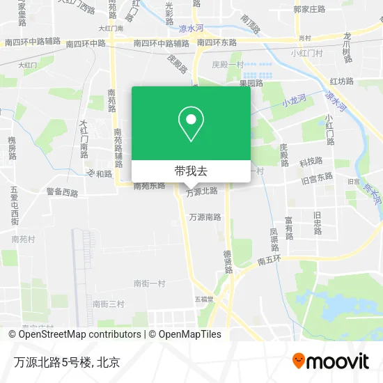 万源北路5号楼地图