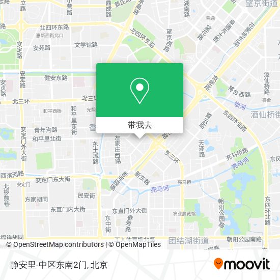 静安里-中区东南2门地图