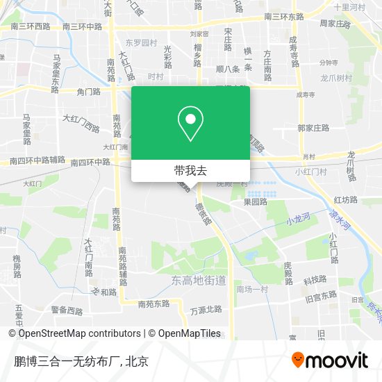 鹏博三合一无纺布厂地图