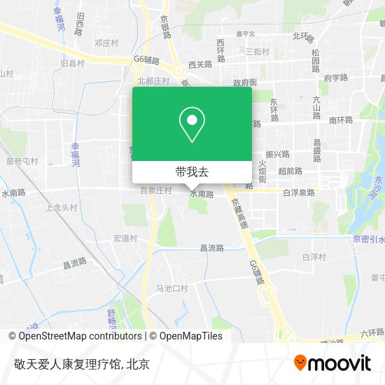敬天爱人康复理疗馆地图