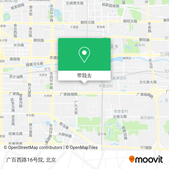 广百西路16号院地图
