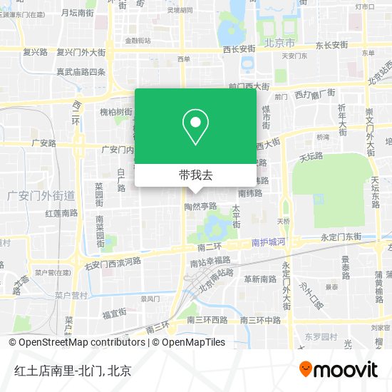 红土店南里-北门地图