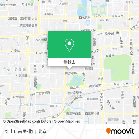 红土店南里-北门地图