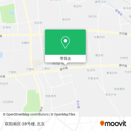 双阳南区-28号楼地图