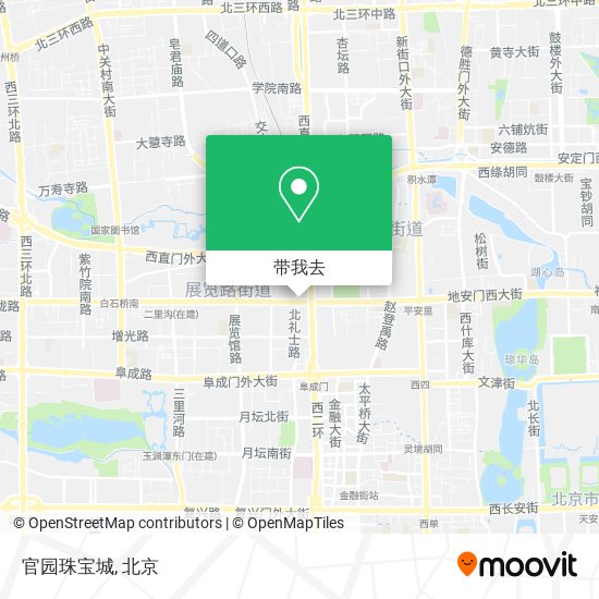 官园珠宝城地图