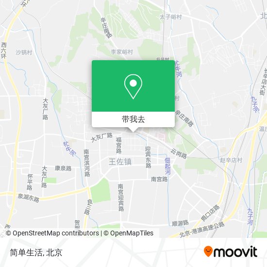简单生活地图
