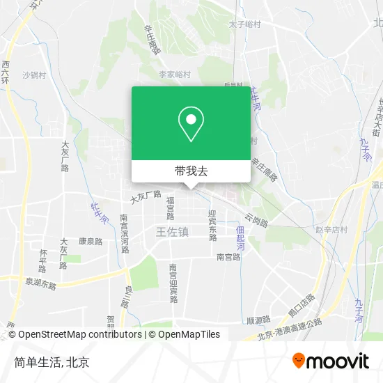 简单生活地图