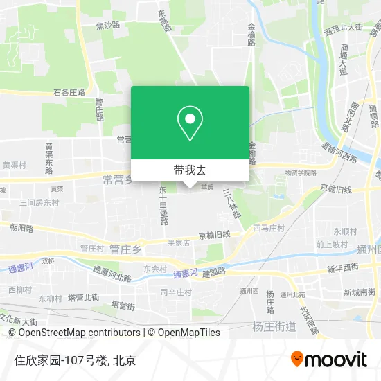 住欣家园-107号楼地图