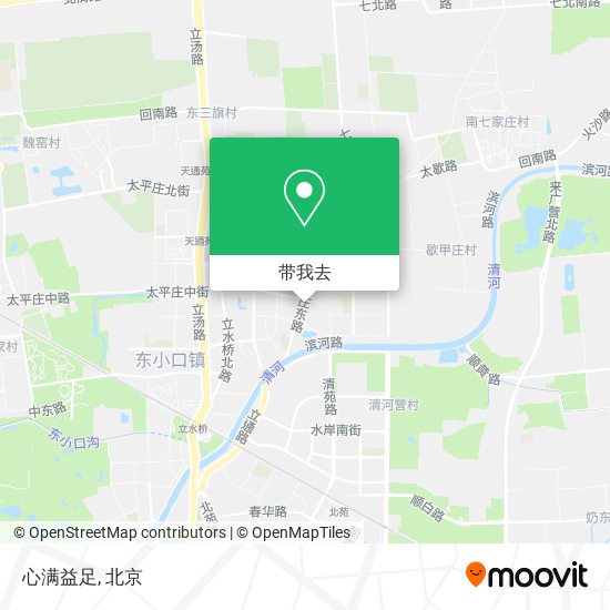 心满益足地图