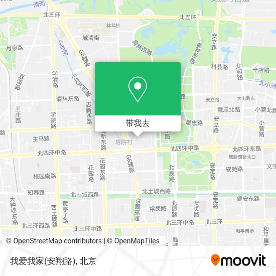 我爱我家(安翔路)地图