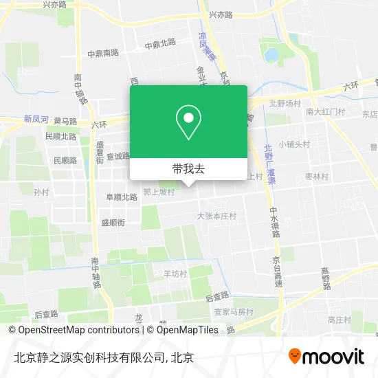 北京静之源实创科技有限公司地图