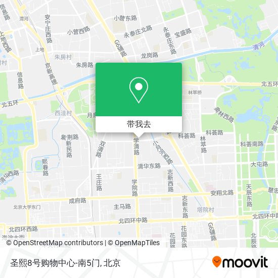 圣熙8号购物中心-南5门地图