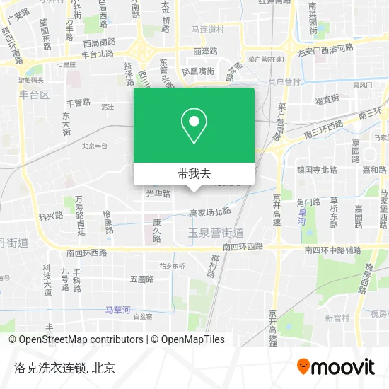 洛克洗衣连锁地图