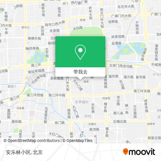 安乐林小区地图