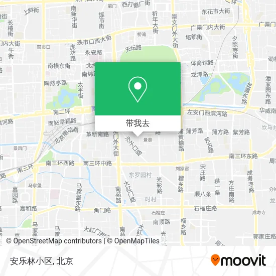 安乐林小区地图