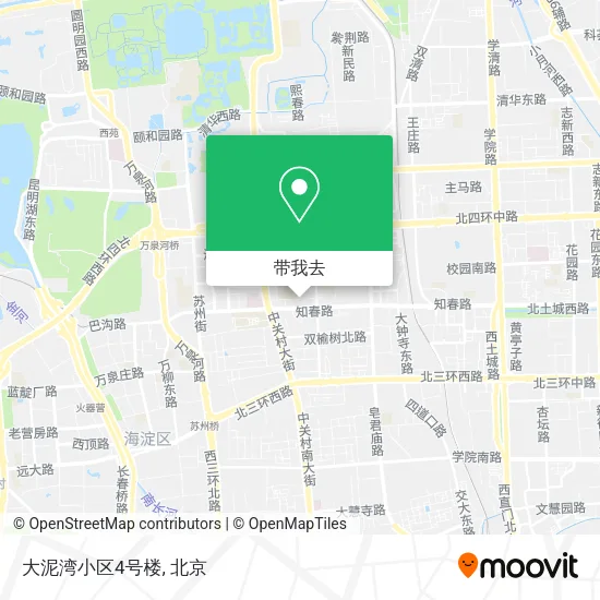 大泥湾小区4号楼地图