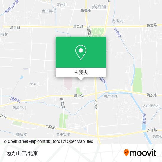 远秀山庄地图
