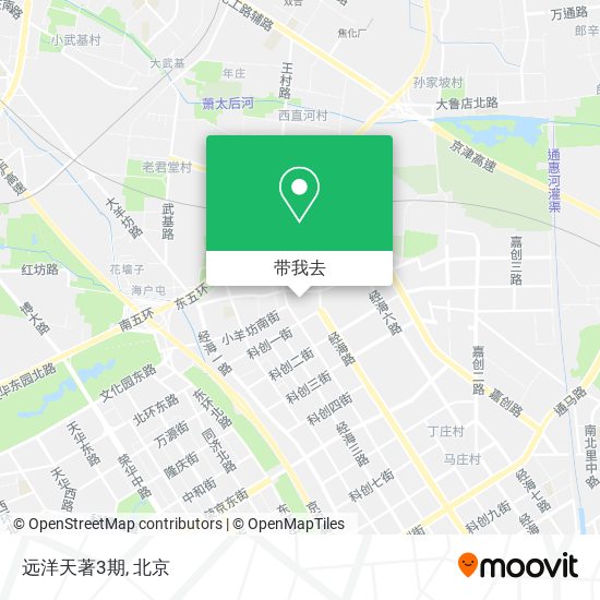远洋天著3期地图