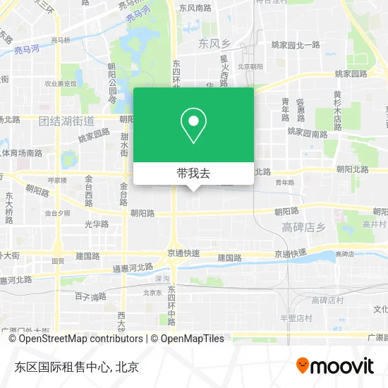 东区国际租售中心地图