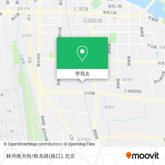 林河南大街/铁东路(路口)地图