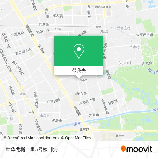 世华龙樾二里5号楼地图