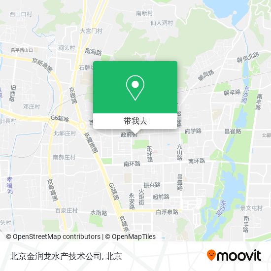 北京金润龙水产技术公司地图