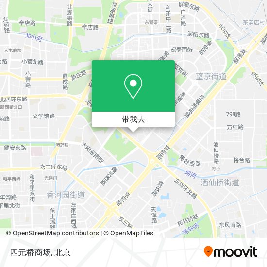 四元桥商场地图