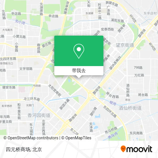四元桥商场地图