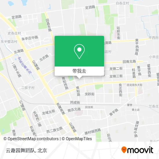 云趣园舞蹈队地图