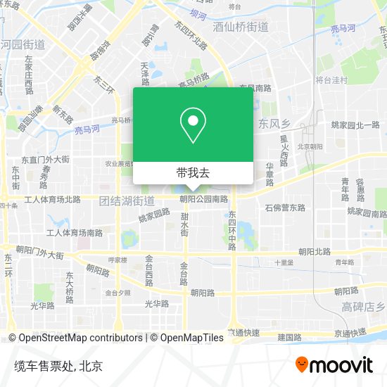 缆车售票处地图