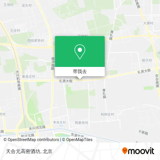 天合元高密酒坊地图