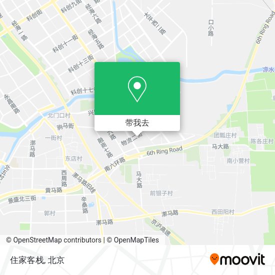 住家客栈地图