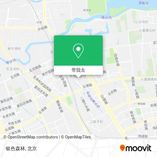 银色森林地图