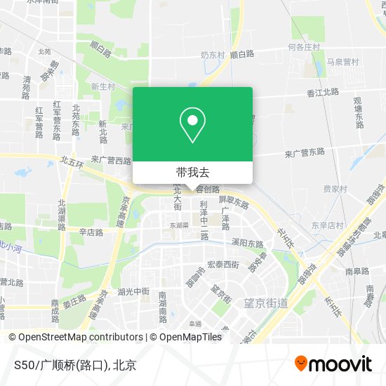 S50/广顺桥(路口)地图